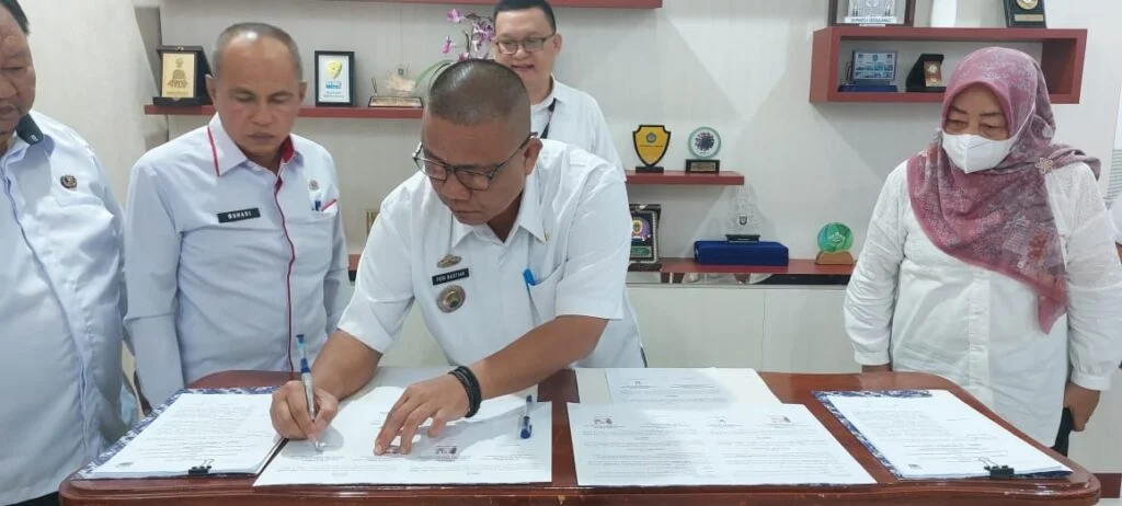 Bank Lampung Cabang Kalianda Teken MoU dengan Pemkab Lamsel