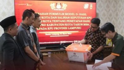 Hasil Rekapitulasi Suara Pilpres, Prabowo-Gibran Menang Telak di Lampung dengan 3,5 Juta Suara