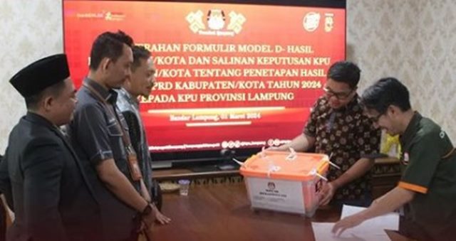 Hasil Rekapitulasi Suara Pilpres, Prabowo-Gibran Menang Telak di Lampung dengan 3,5 Juta Suara