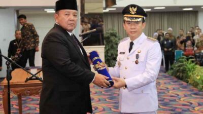 Gubernur Arinal Lantik dan Ambil Sumpah Jabatan Marindo sebagai Pj Bupati Pringsewu