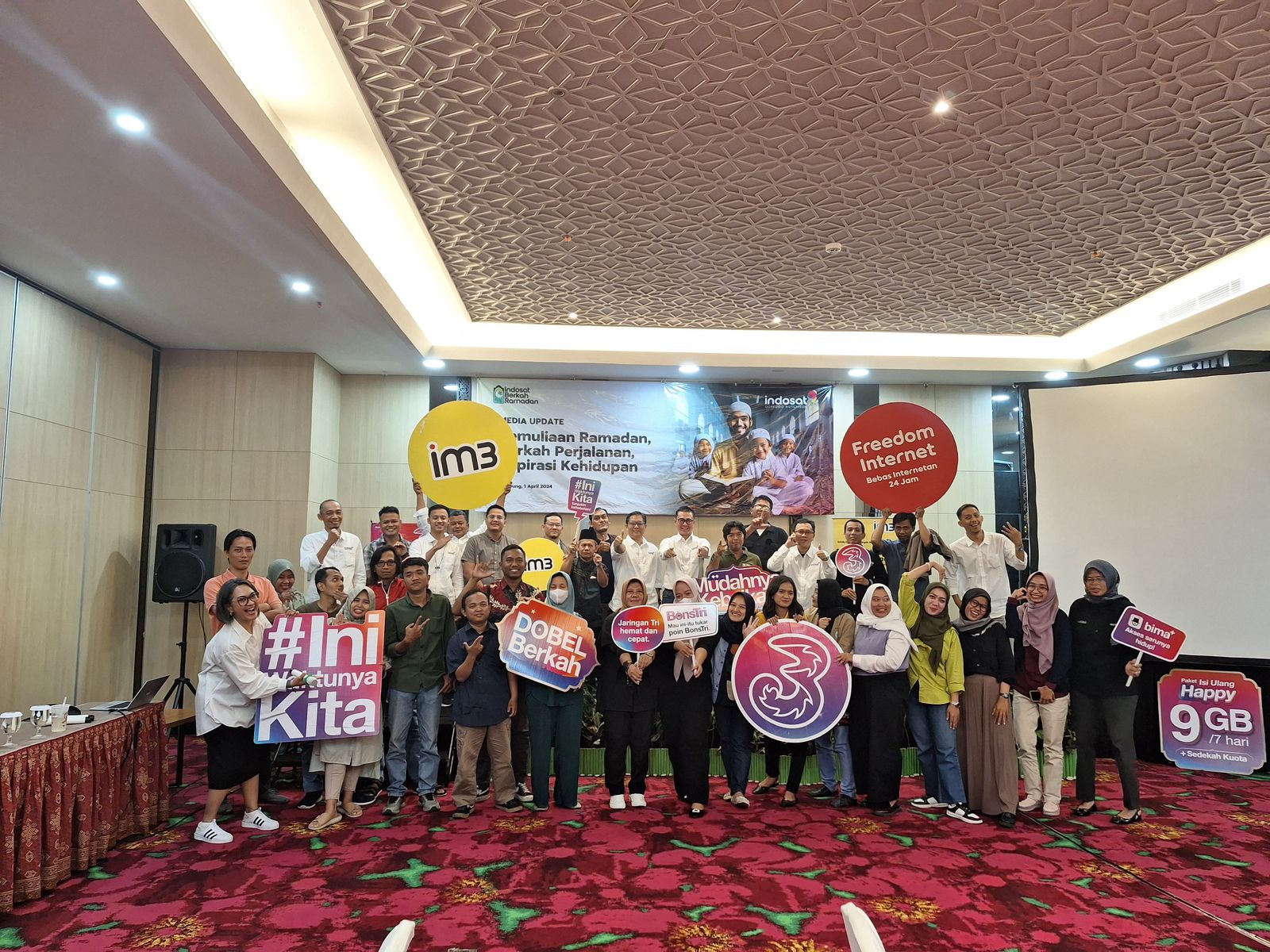 Indosat Ooredoo Hutchison Ajak Masyarakat Bersama Rayakan Indah Ramadan Lewat Gerakan Sosial dan Pemberdayaan Ekonomi Lokal