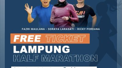 Mau Ikut Lampung Half Marathon Gratis? ke Bank Lampung Aja