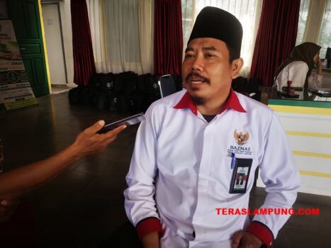 Baznas Kota Bandarlampung Salurkan Zakat Fitrah kepada 13.400 Penerima