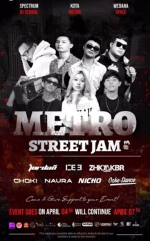 Metro Street Jam Meriahkan “Wedana Clothing Fest”
