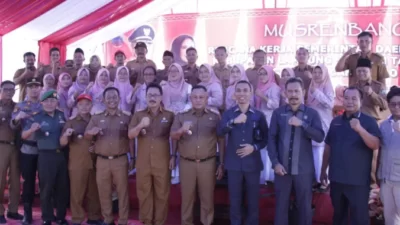 Bupati Lamsel Buka Musrenbang Kecamatan Candipuro 2025