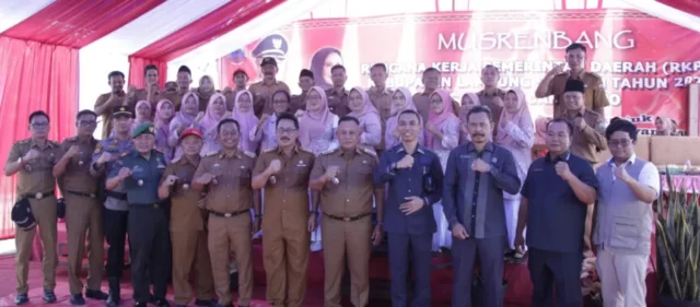 Bupati Lamsel Buka Musrenbang Kecamatan Candipuro 2025