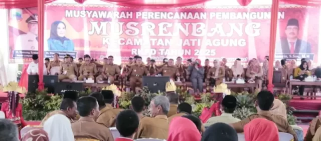 Musrenbang Kecamatan Jati Agung, Nanang Apresiasi Desa Way Huwi Penyumbang PAD Tertinggi
