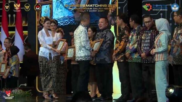 Pemprov Lampung Raih Penghargaan dalam Ajang “Business Matching” Belanja Produk Dalam Negeri 2024