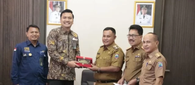 Bupati Lampung Selatan Lakukan Audiensi Bersama Pimpinan Bank Mandiri Kalianda
