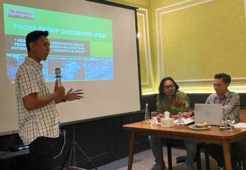 Jelang Gugatan CLS, Tim Advokasi Tata Ruang Lampung Gelar FGD