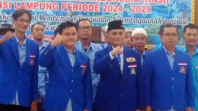 Kusaeri dan Iswandi Kunang Nakhodai DPD HNSI Lampung 2024-2029