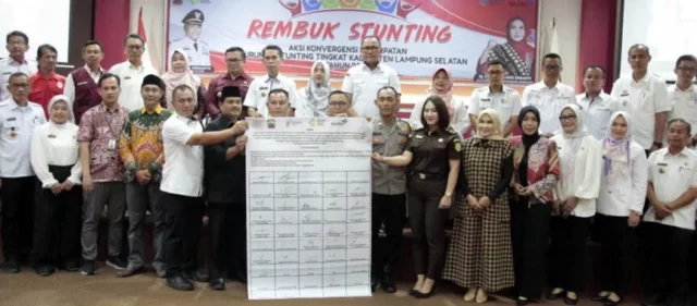 Kabupaten Lampung Selatan Target Zero Stunting