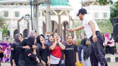 Ribuan Warga Metro Antusias Ikuti CFD