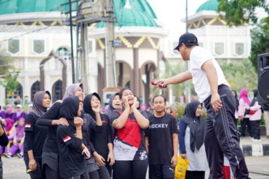 Ribuan Warga Metro Antusias Ikuti CFD