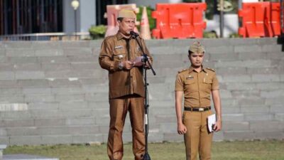 Pemprov Lampung Gelar Apel Mingguan dan Peringatan Hari Otonomi Daerah