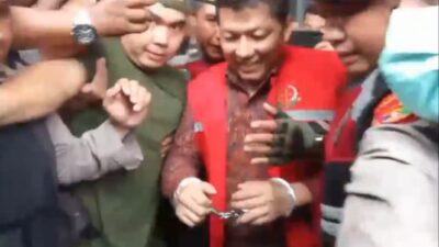 Dugaan Korupsi Jasa Konsultasi, Inspektur Lampung Utara Ditahan