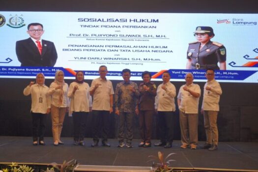 Bank Lampung Gandeng Kejaksaan Tinggi Lampung Beri Edukasi Terkait Tindak Pidana Perbankan