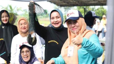 TP PKK Provinsi Lampung Bekerja Sama dengan Pemprov Gelar Lomba Memancing dan Nyeruit Bareng