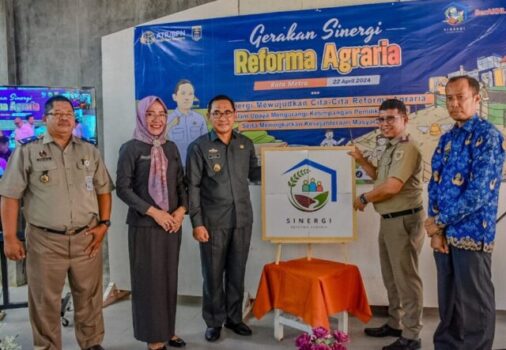 BPN Kota Metro Gandeng Pemerintah Kota Metro Jalankan Reforma Agraria