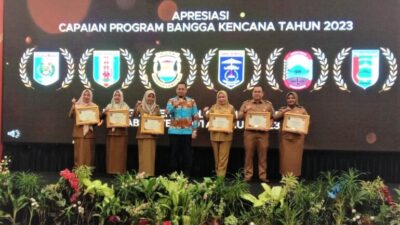Pemkot Metro Borong Tiga Penghargaan BKKBN Tingkat Provinsi Lampung