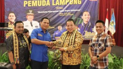 Silaturahmi KNPI, Ini Pesan Gubernur Lampung