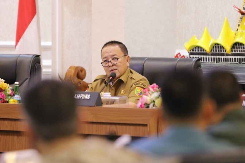 Gubernur Arinal Terima Kunjungan Studi Strategis Dalam Negeri PPRA LXVI Lemhannas