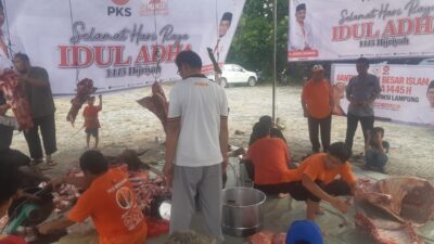 PKS Lampung Kembali Salurkan 1000 Paket Kurban