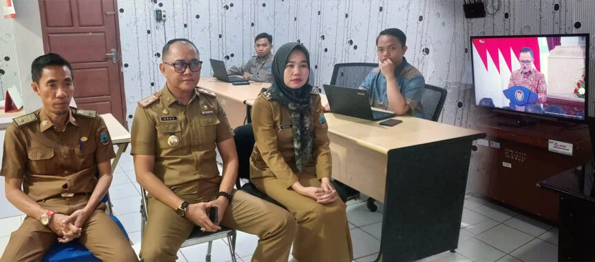 Kadis Kominfo Lampung Selatan Saksikan Peluncurkan “GovTech Indonesia” INA Digital oleh Presiden Jokowi