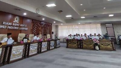 Tuntaskan Problem Bendungan Margatiga, Komisi 1 DPRD Lampung RDP dengan Kepolisian dan Stakeholder