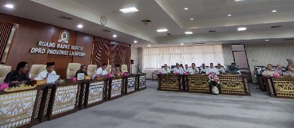 Tuntaskan Problem Bendungan Margatiga, Komisi 1 DPRD Lampung RDP dengan Kepolisian dan Stakeholder
