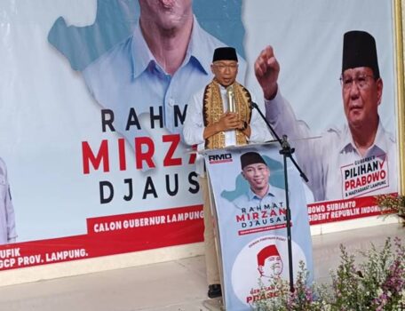 Relawan pendukung RMD Deklarasikan Rahmat Mirzani Djausal Jadi Gubernur Lampung