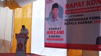 Jelang Pilkada, Rahmat Mirzani Larang Kader Gerindra Jelekkan Bakal Calon Lain