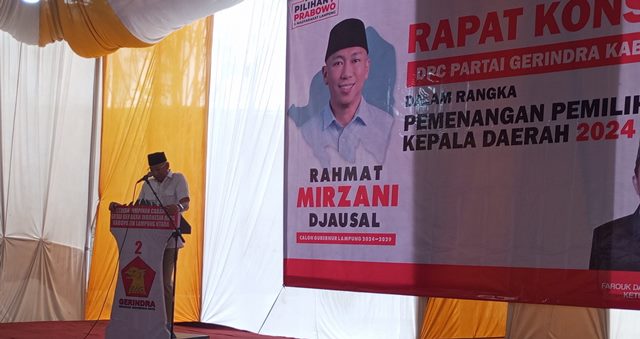 Jelang Pilkada, Rahmat Mirzani Larang Kader Gerindra Jelekkan Bakal Calon Lain