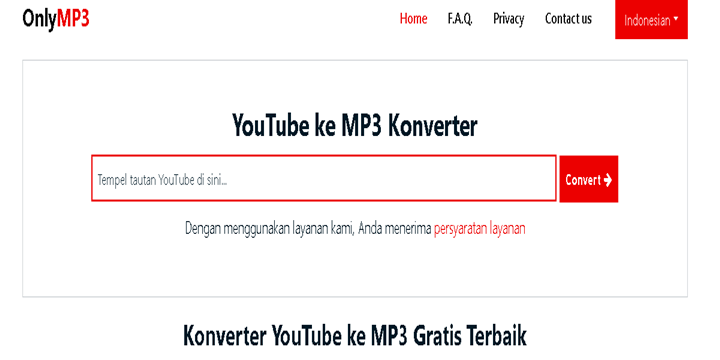 Cara Download Video YouTube di Android dengan OnlyMP3