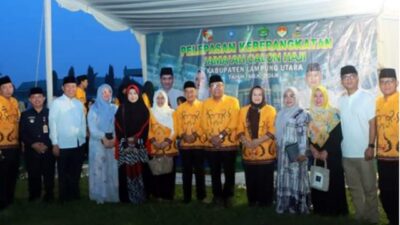 Sekdakab Lampung Utara Lepas Jamaah Calon Haji Gelombang Kedua