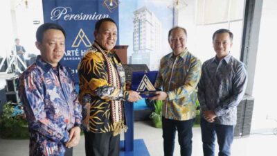 Gubernur Lampung Arinal Resmikan Arte Hotel