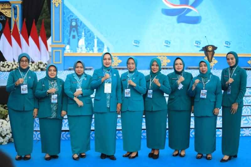 Riana Sari Hadiri Puncak Peringatan HKG PKK ke-52 dan Jambore Nasional Kader PKK se-Indonesia