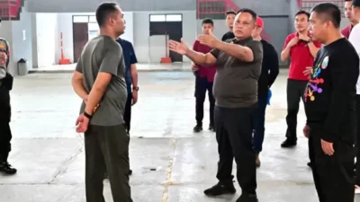 Jelang Kapolri Cup 2024, Kawasan GWH Lampung Selatan Dibersihkan