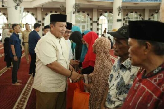 Gubernur Arinal Hadiri Pengajian Akbar Pemprov Lampung di Kota Metro