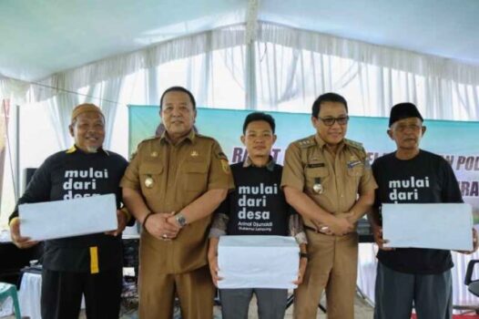 Gubernur Arinal Silaturahmi dengan Perkumpulan Petani Pengguna Air di Kota Metro