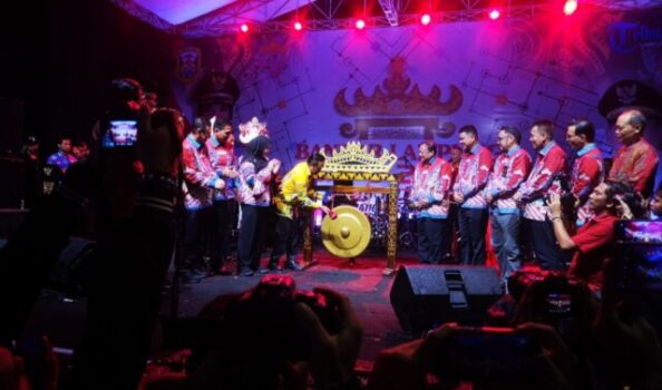 Walikota Eva Dwiana Buka Bandarlampung Expo 2024 di Lapangan Enggal