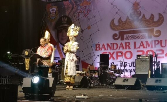 Wakil Walikota Deddy Amarullah Tutup Bandarlampung Expo 2024