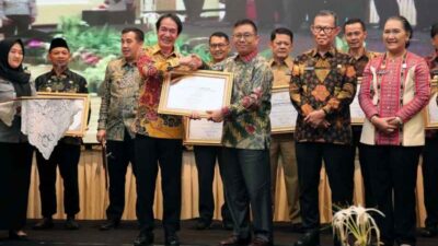 Pemprov Lampung Raih Penghargaan Anubhawa Sasana Desa/Kelurahan dari Kemenkumham