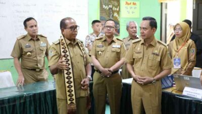 Pj. Gubernur Lampung Pantau Pelaksanaan PPDB di SMAN 2 Bandarlampung