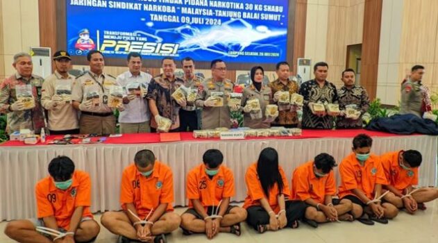 Polda Lampung Sita 30 Kg Sabu dari Pengedar Narkoba Jaringan Malaysia