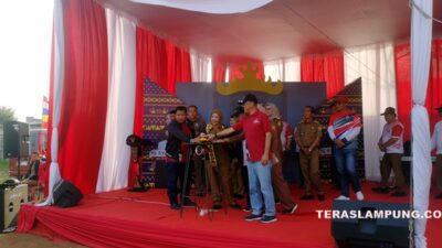 Walikota Bandarlampung Buka Porcam Telukbetung Utara