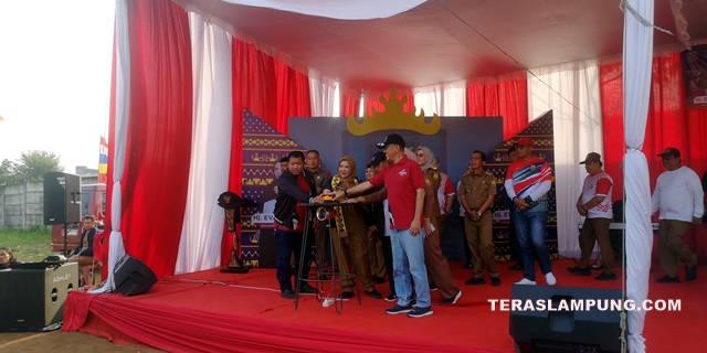 Walikota Bandarlampung Buka Porcam Telukbetung Utara