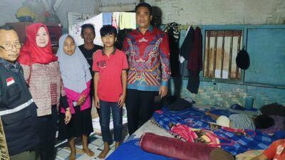 Camat Kedamaian Bandarlampung Sambangi Warga Kurang Mampu di Kelurahan Tanjungraya