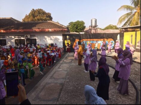 Hari Anak Nasional, Ratusan Bocil Metro Penuhi Cagar Budaya Metro