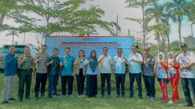 Pilkada 2024, Bawaslu Lampung Timur Deklarasikan Kampung Pengawasan Partisipatif